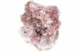 Sparkly, Pink Amethyst Geode Half - Argentina #235148-1